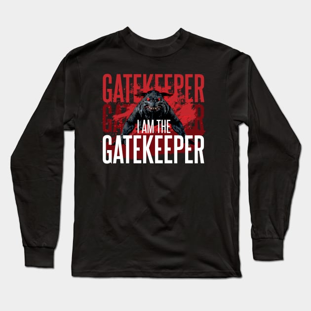 I am the Gatekeeper Long Sleeve T-Shirt by Meta Cortex